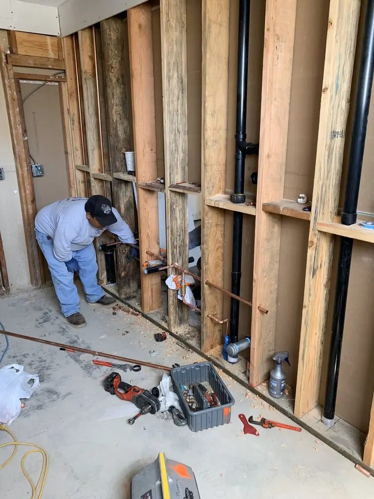 Commercial rough-in plumbing for Commercial Plumbing in Herndon Junction